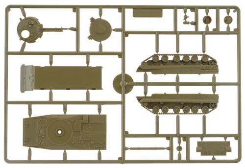 Sovietico bmp sprue - sprue, fronte