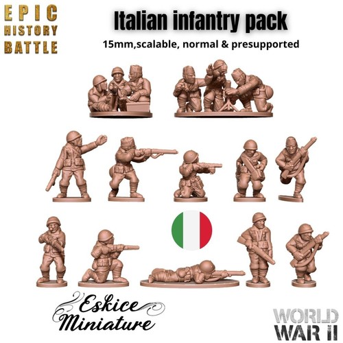 Confezione fanteria italiana - italiana,